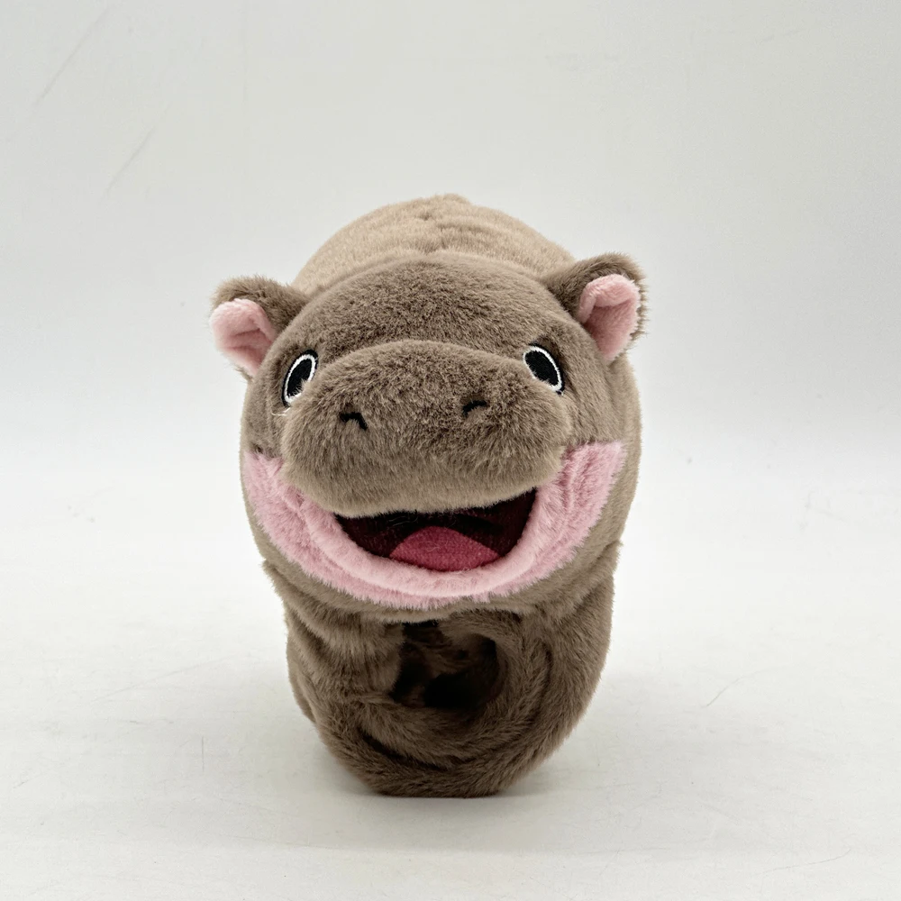 Moo deng hippo thai internet celebrity hippopotamus plush peripheral products, neck pillows, coin purse,headband, fun plush gift