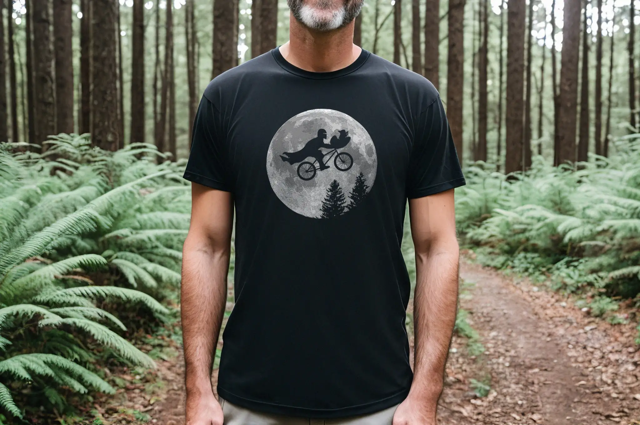 The Dadalorian T Shirt Moon Mando Fathers Day And Child Bmx Dad