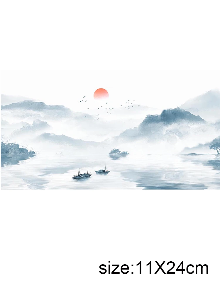 LETOP 1PCS Beautiful Scenery Uv Dtf Sticker Sticker Cup Wraps 16oz Tumbler Cup Wrap Printing Sticker