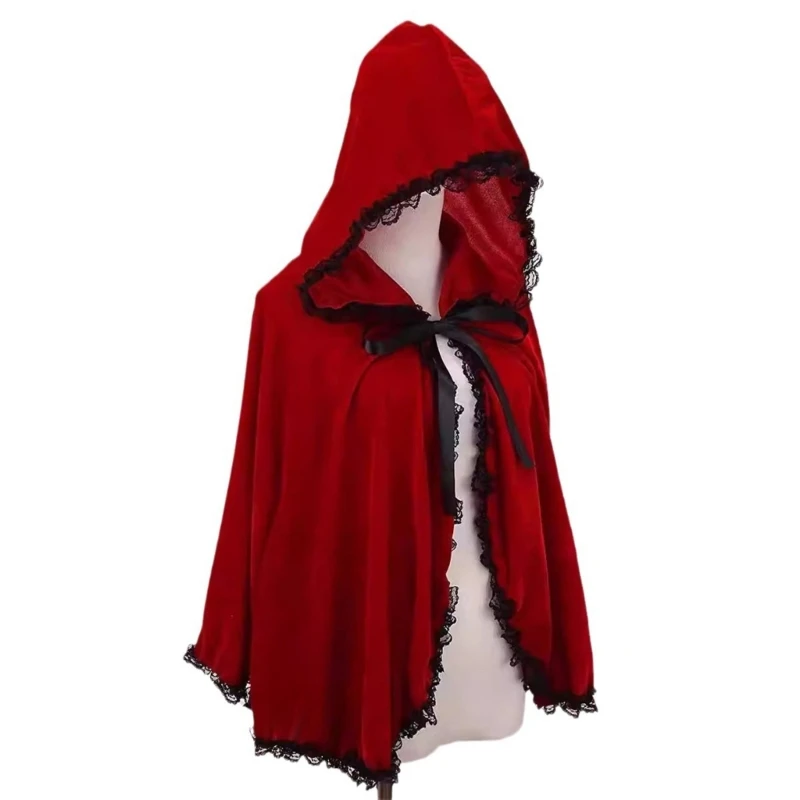 Christmas Fashionable Capes Lightweight Autumn Cloak Family Gathering Suitable for Various Ages and Multiple Occasion