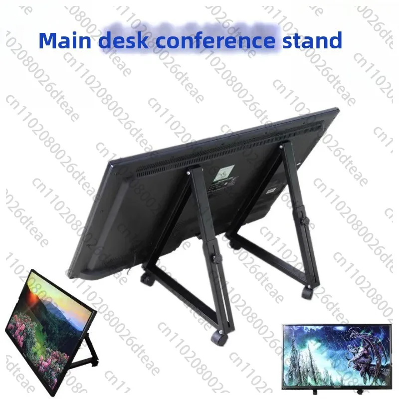 حامل تلفزيون LCD متنقل، منصة مسرح، حامل أرضية عربة متنقلة
