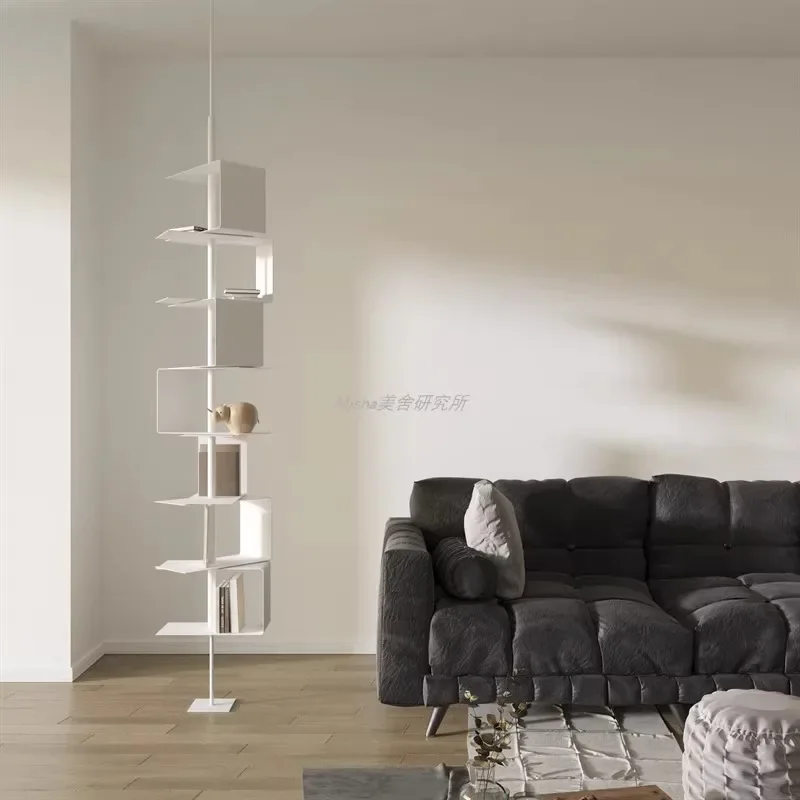 Factory Direct Compatible withCreative partition bookshelf floor-to-ceiling display rack decorates living room