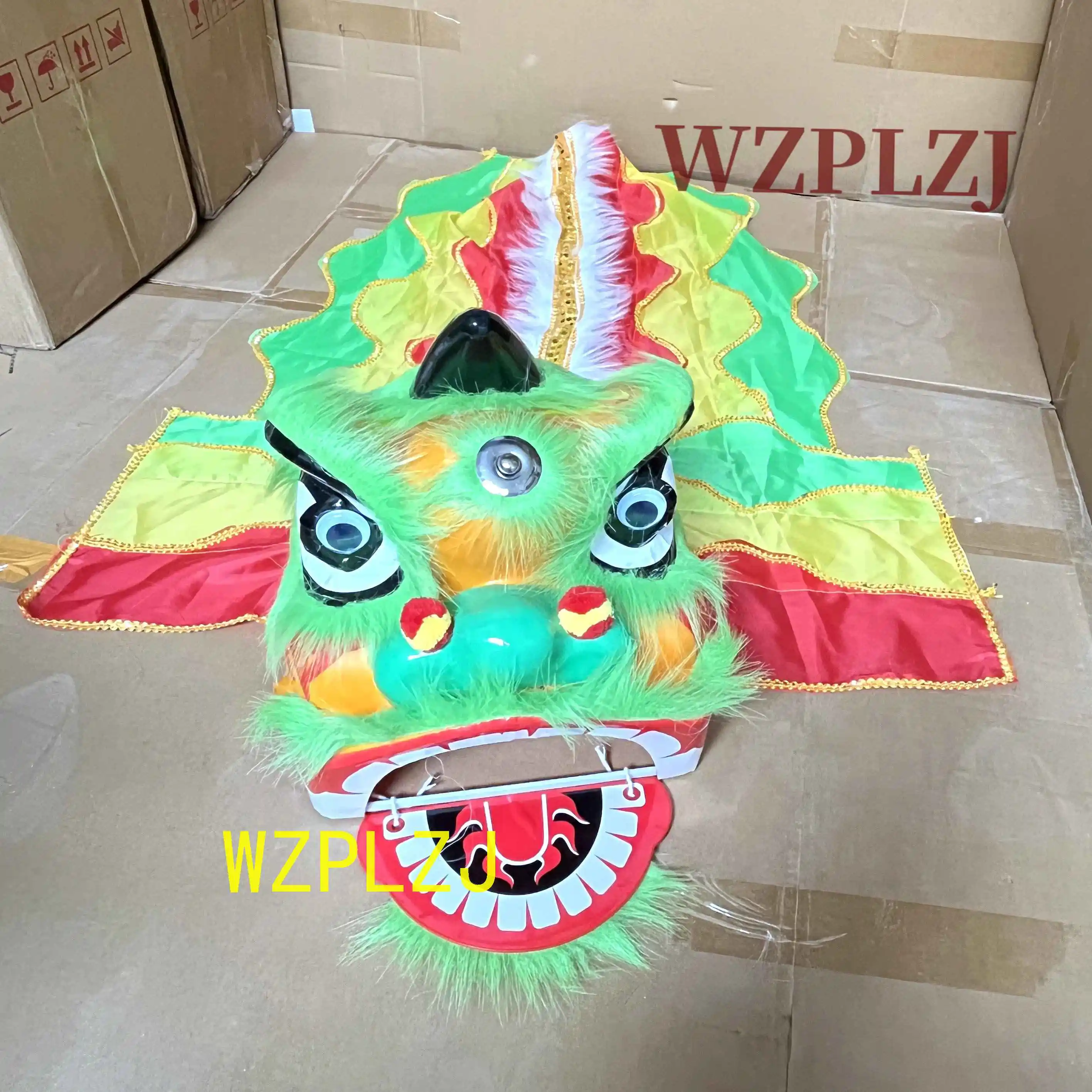 يوم عيد الميلاد 3-5 سن طفل 12 بوصة الأسد ملابس رقص طفل صبي فتاة الطفل حفلة أداء الرياضة كرنفال المرحلة الصين #3