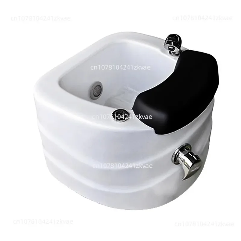 

Wallybeauty Classic Portable Fiber Glass Pedicure Foot Spa Tub Pedicure Bowl BASIN