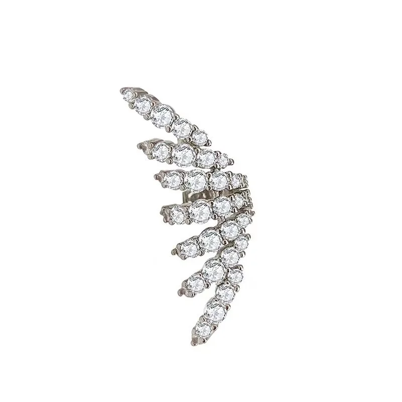 Personalized Full Drill Ear Bone Clip Without Pierced Simple High-end Earrings Jewelry for Women Ins Accessories - Detail 1