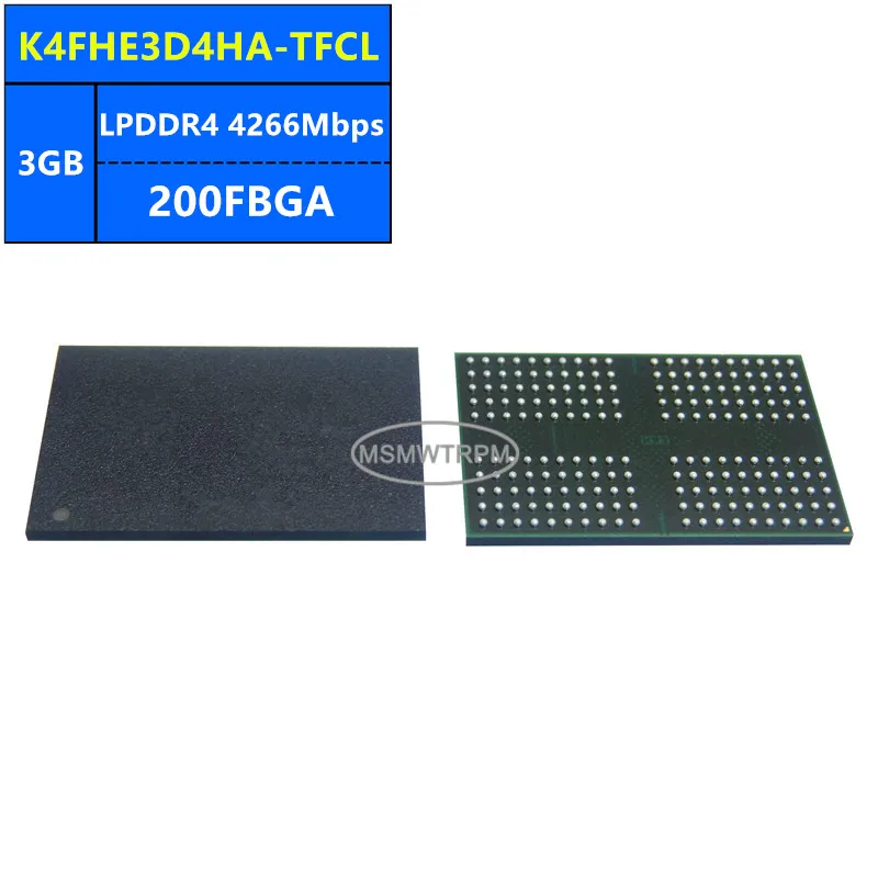 

K4FHE3D4HA-TFCL K4FHE3D4HA-THCL K4FHE3D4HA-TUCL LPDDR4 3GB 4266Mbps 200FBGA 24Gb Memory Chip IC Integrated Circuits Brand New Or