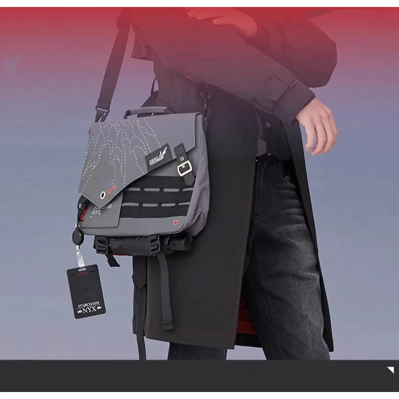 CyAnime الرسمية هونكاي تأثير 3 Seele Vollerei حقيبة Doujin Starchasm Nyx موضوع للجنسين حقيبة كتف مفردة عيد الميلاد هدية عيد الميلاد