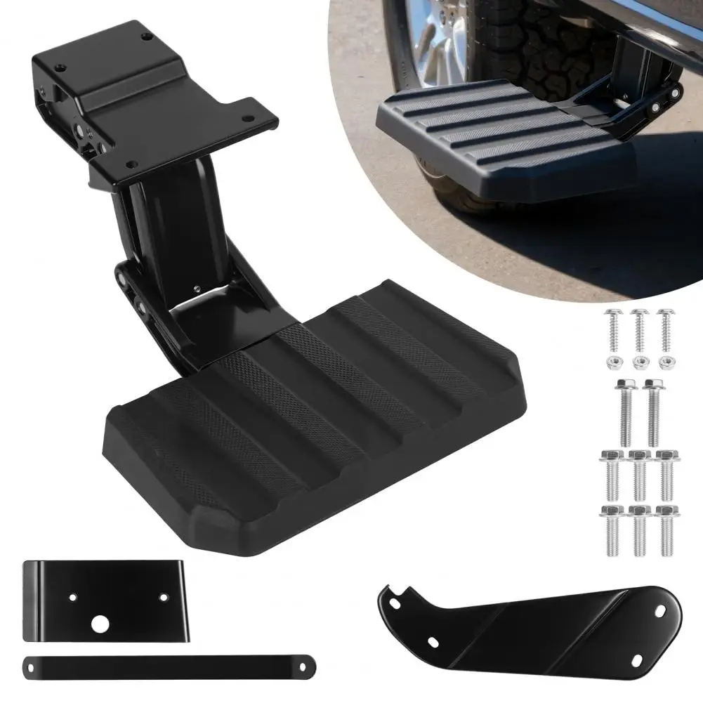 

Folding Truck Bed Step Replacement VPC3Z-17A958-D, Driver Side Retractable Step for Ford 2023-2025 F-250 Super Duty