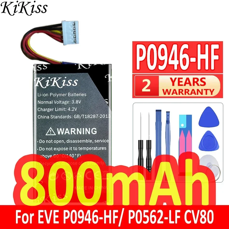 

Аккумулятор KiKiss 800 мАч P0946HF для портативного фотопринтера EVE P0946-HF/P0562-LF CV80