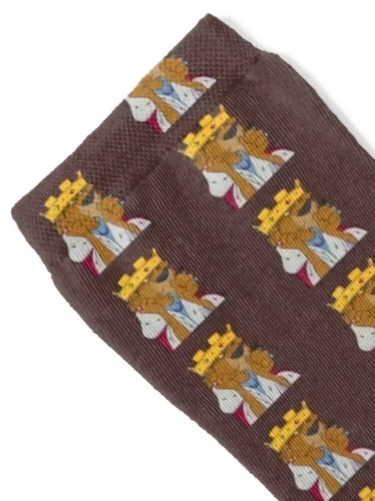 Silly King John sucks his thumb Socks anti-slip set Mens Socks Women's