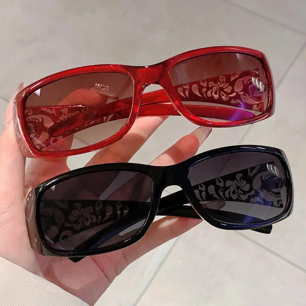 Luxury PC Rhinestones Sunglasses Y2K Korean Styles Cat Eye Sun Glasses Sport Sunglasses UV400 Shades Eyewear Ladies