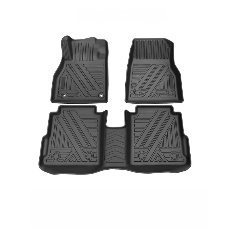 Perfect fit full envelopingcar floor mats 4-piece set non-slip car floor mats Removable seat cushion