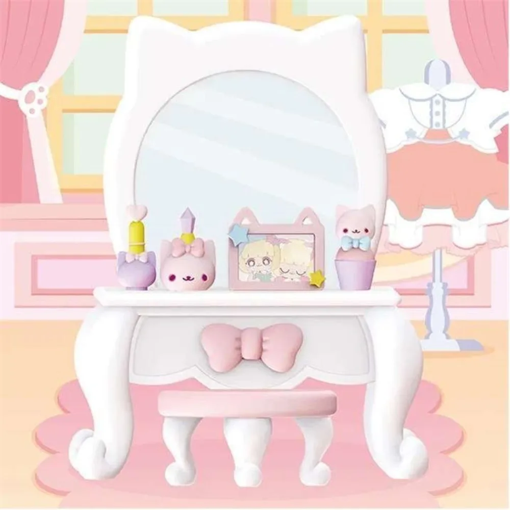 حقيقي كيمي ميكي صندوق أعمى KMLife المنزل أثاث صغير مصغرة الدعائم المشهد DIY اللعب منزل فتاة لعبة هدية