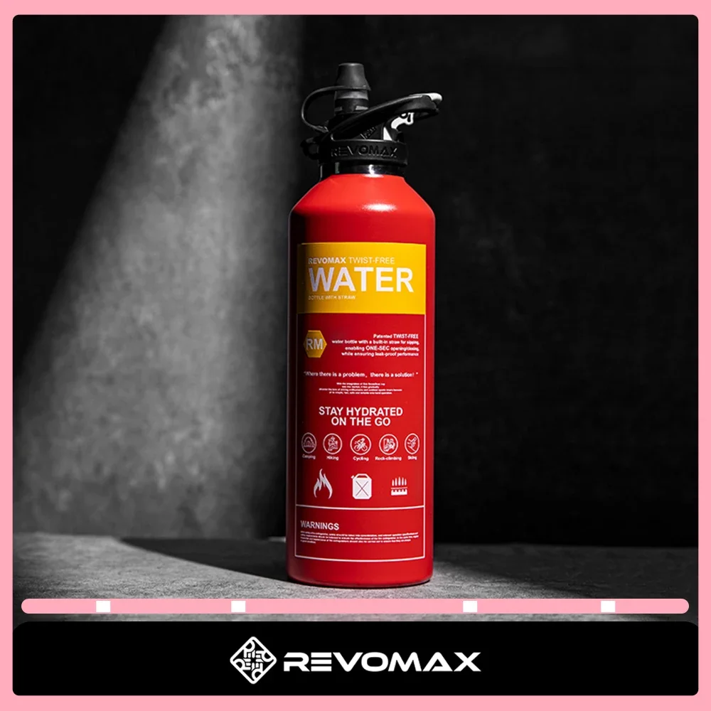 

Revomax Big Mac Straw Integrated Heat Preservation Water Cup Stainless Steel Inner Liner Portable 950ml 592ml Cooling Cup Gifts