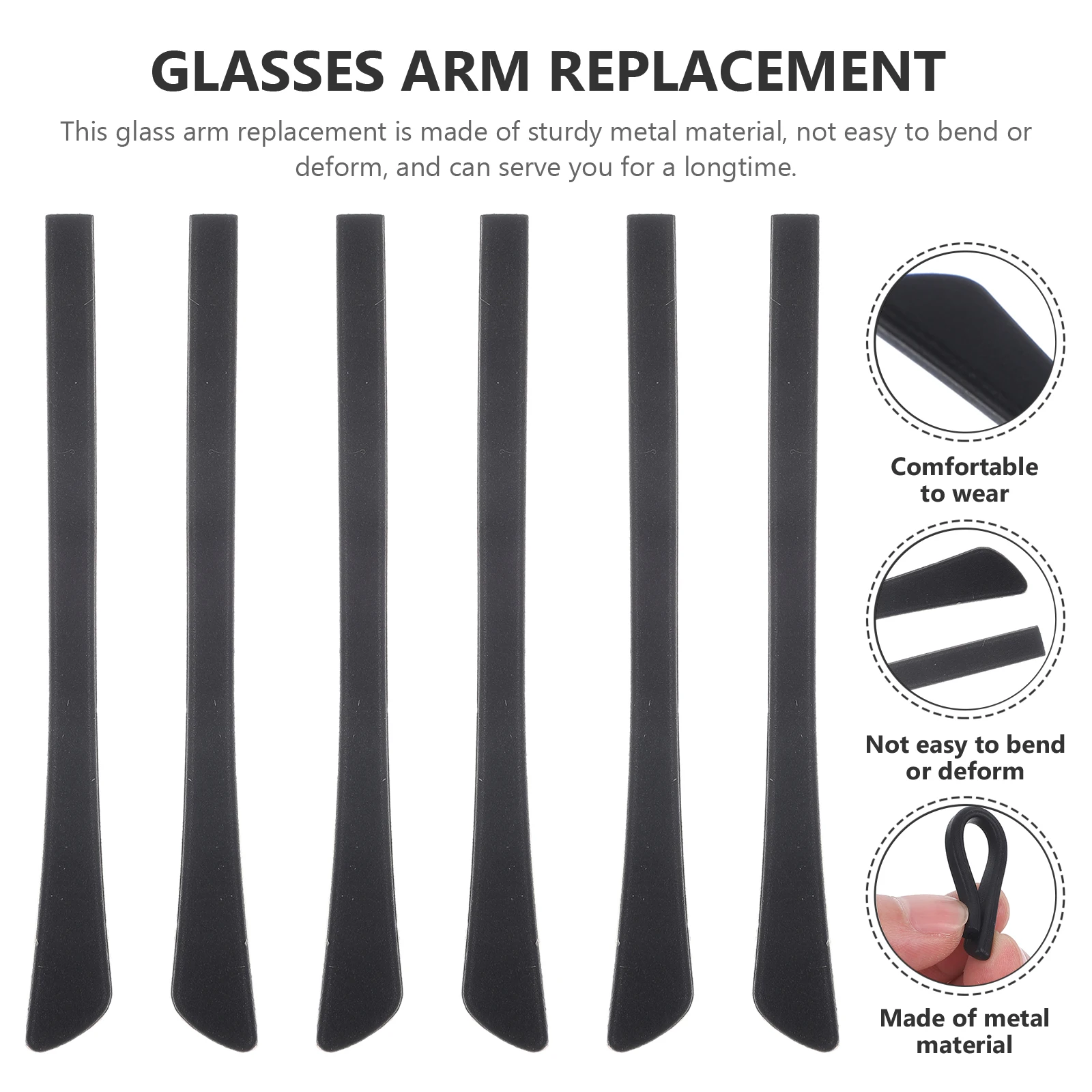 

Professional Eyeglasses Grips Silicone Anti-Slip Leg Covers Comfortable Glasses Shoes For Sunglasses Sport Running Hunting