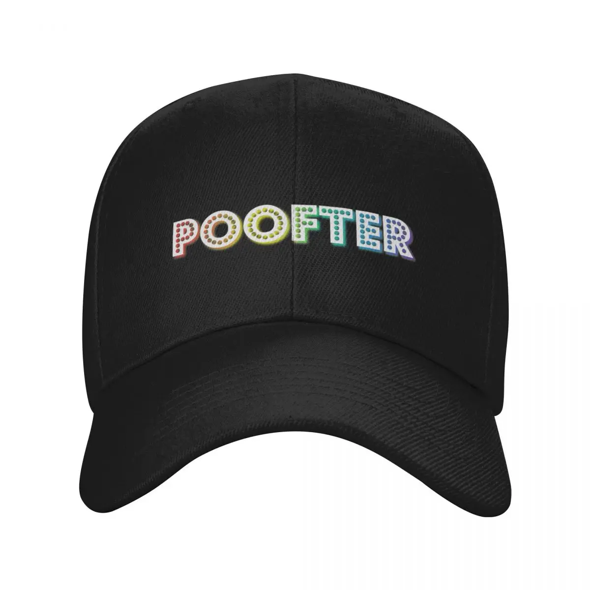 POOFTER [rainbow slang] Baseball Cap Mountaineering Golf Golf Hat Golf Men Women's