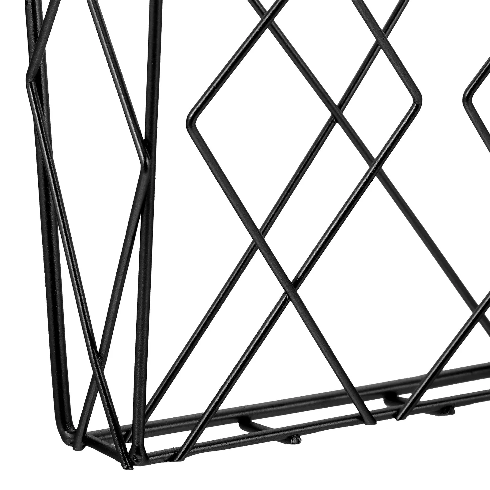 Wall Mounted Iron Magazine Rack Holder For Space Saving Wall Storage For Students Minimalist Industrial Design