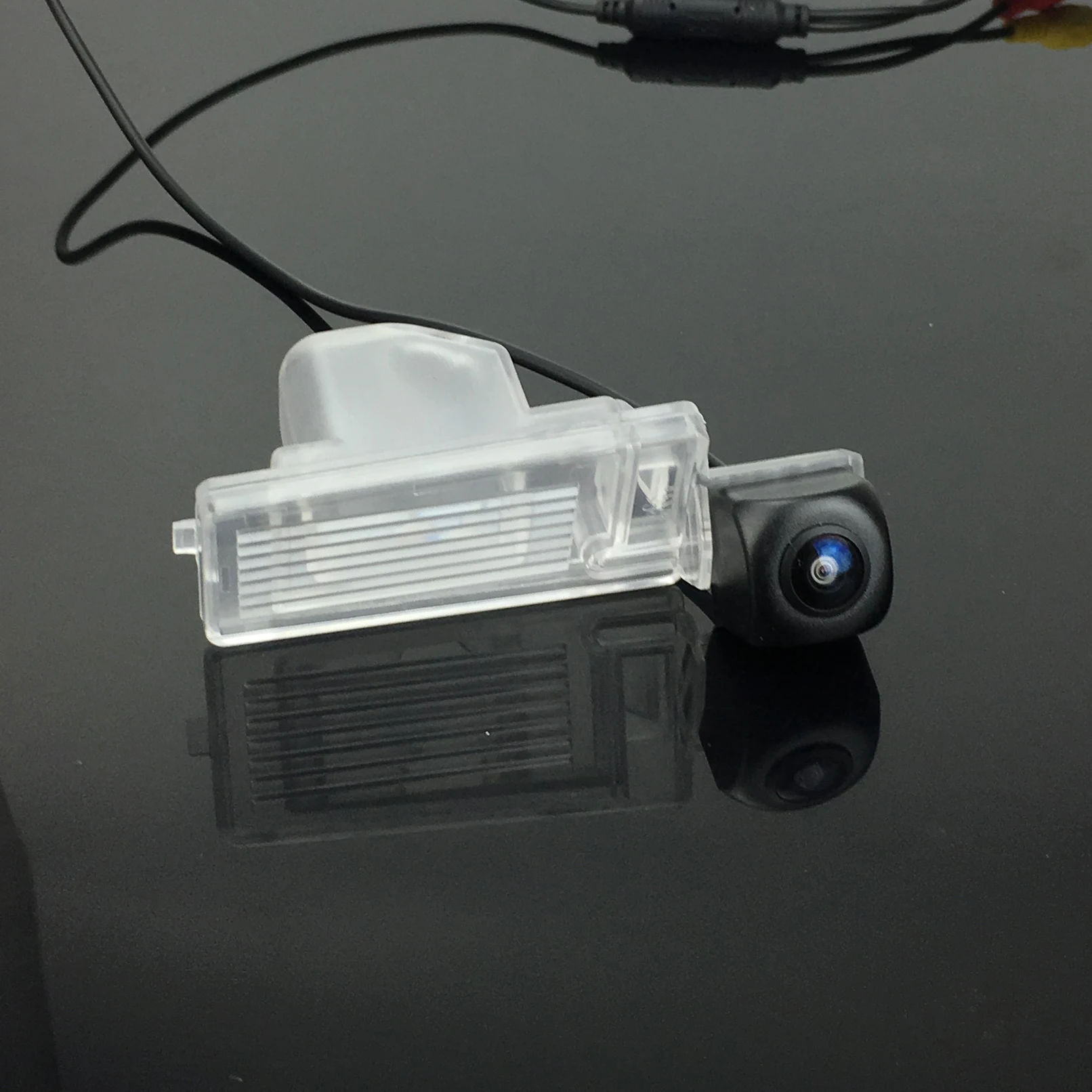 VKAUTO Fish Eye Rear View Camera For SSangYong Actyon Sport 2010~2019 CCD Night Vision HD Backup Reverse Parking Camera