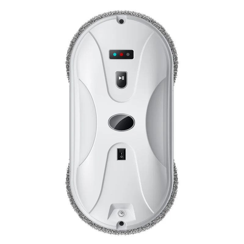 Remote Control Handheld Electric Window Cleaner Robot Brushless Motor 3 Modes Automatic Cleaning 500mAh Battery Household