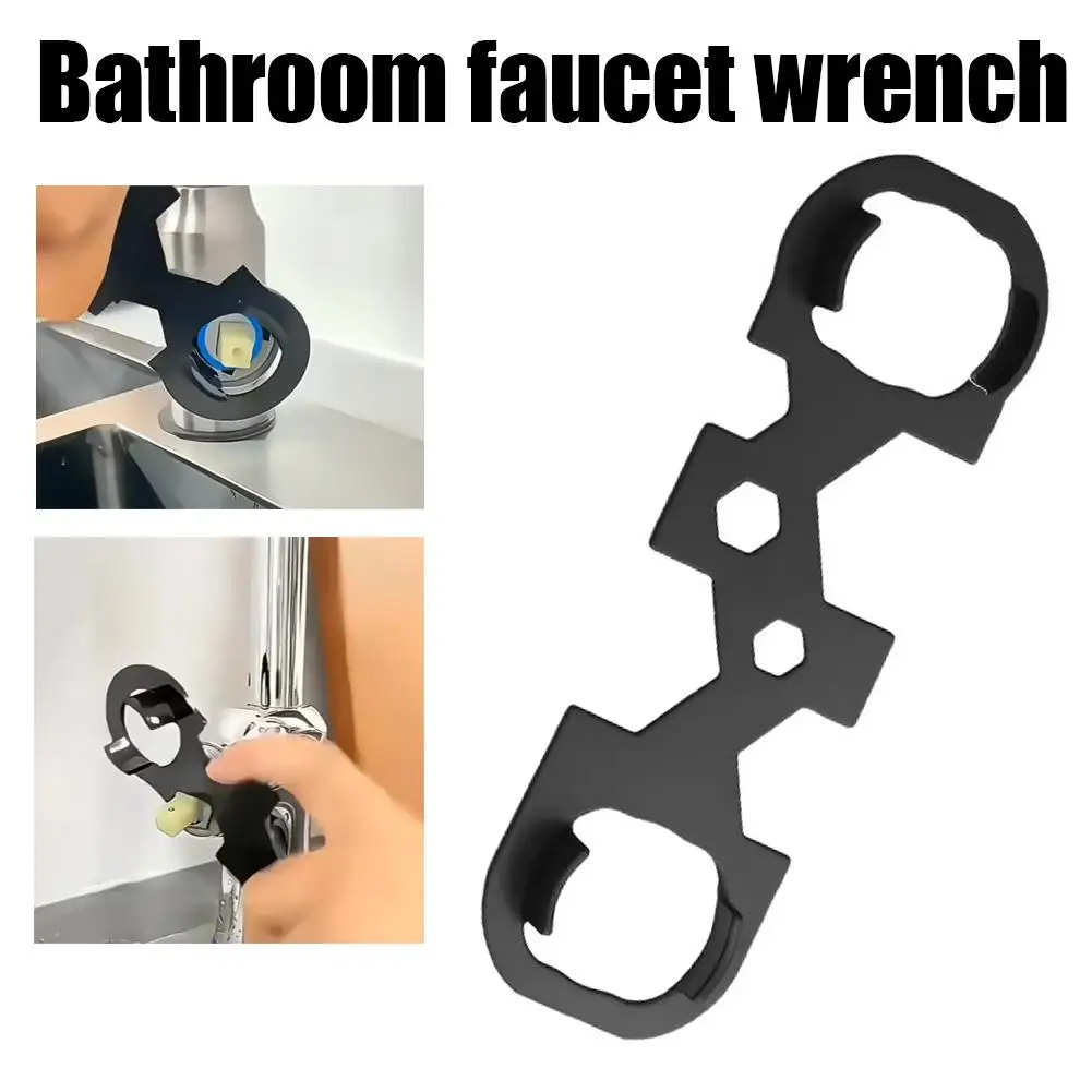 Bathroom Shower Faucet Wrench Hose Nut for Valve Bubblers Wrench Faucet Install Hand tools Household Repair Accessories