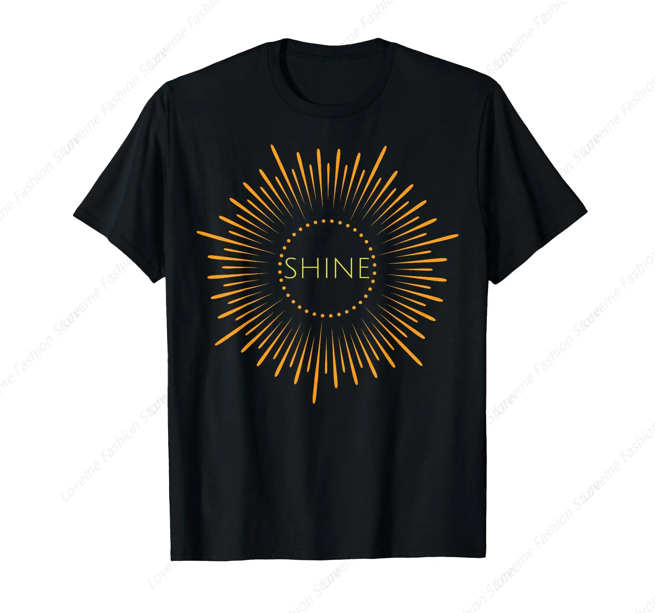 Shine bright sun positive message design, uplifting fun gift T-Shirt