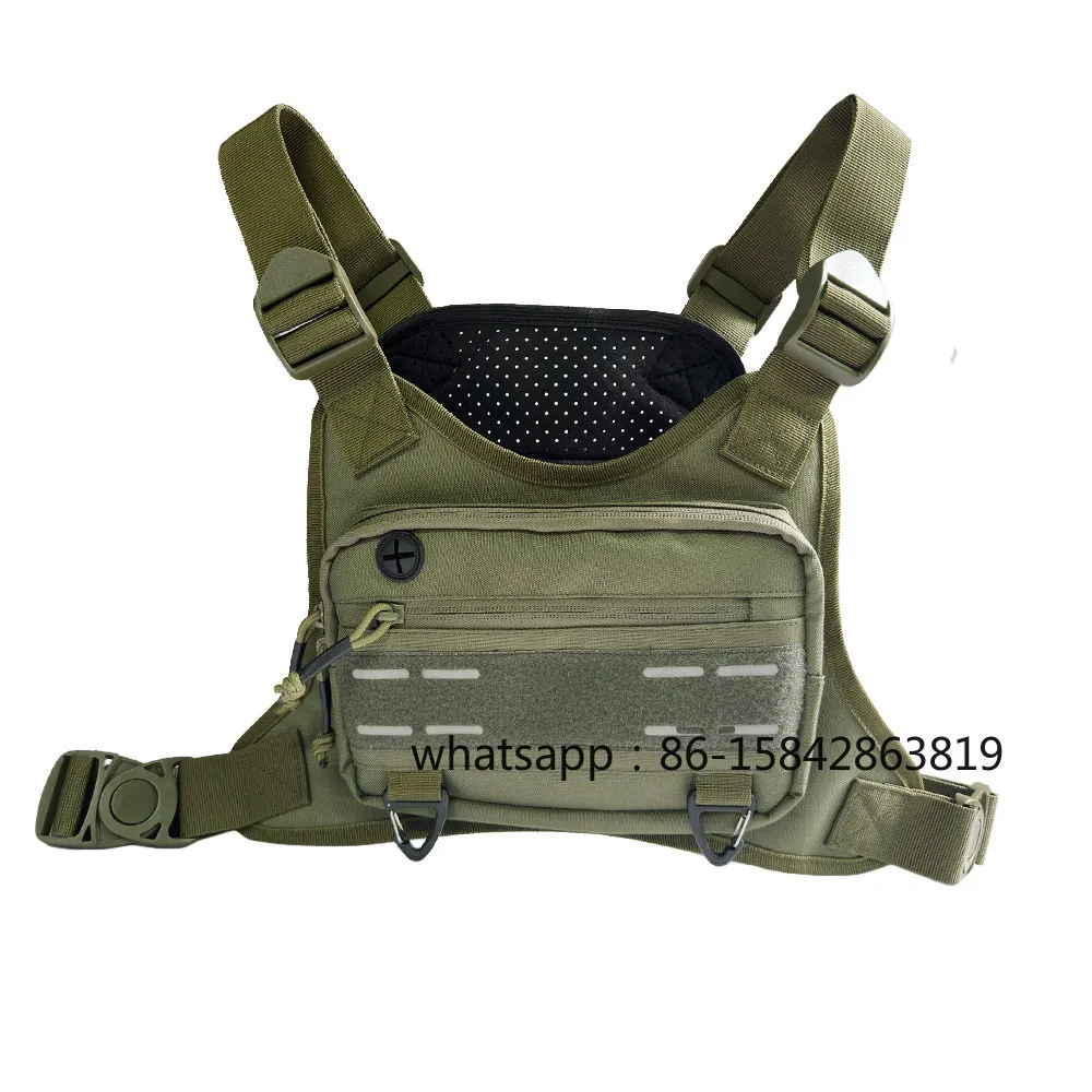 New, Multi-functional Tactical Breast Bag, Tooling, Riding, Vest Bag