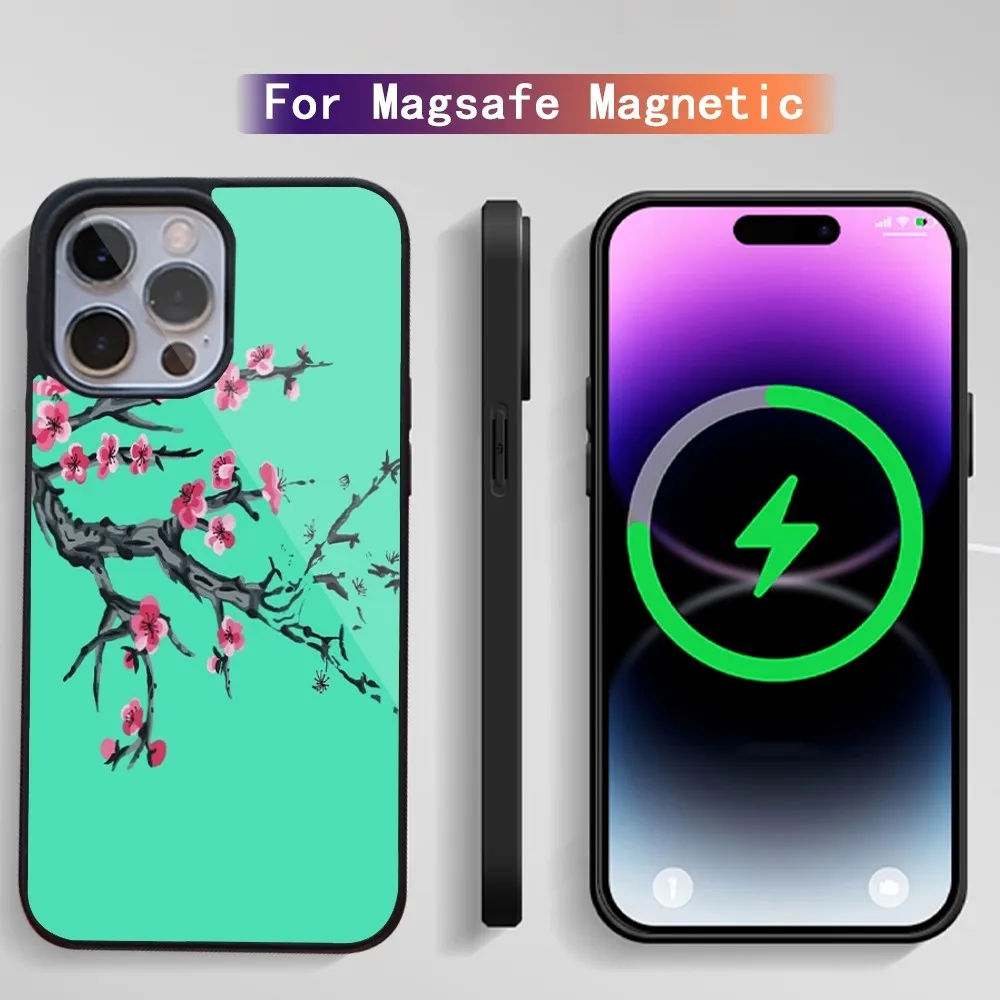 Vaporwave Arizona Iced Tea Aesthetic Phone Case For iPhone 15 14 13 12 11 Plus Pro Max Magsafe Magnetic Wireless Charging