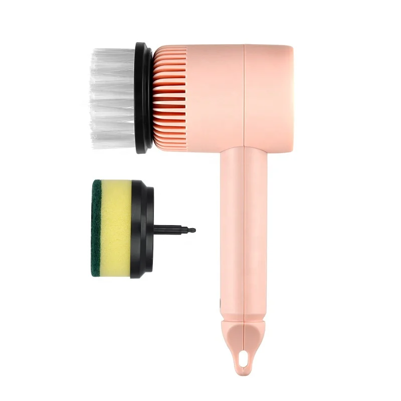 Convenient Wireless Multi-Use Electric Cleaning Brush Household Plastic Kitchen Bowl Cleaner New Handheld Tool