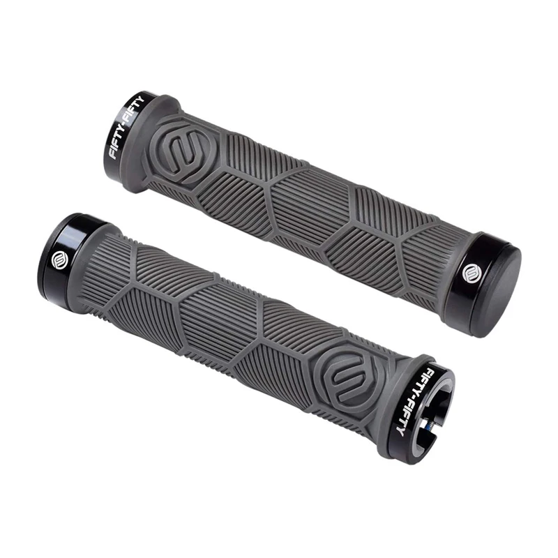 FIFTY-FIFTY BMX MTB Bicycle Grips Anti-Skid Rubber XC DH AM Bike Handlebar Grips Mountain Bike Handle Bar Grip Enduro