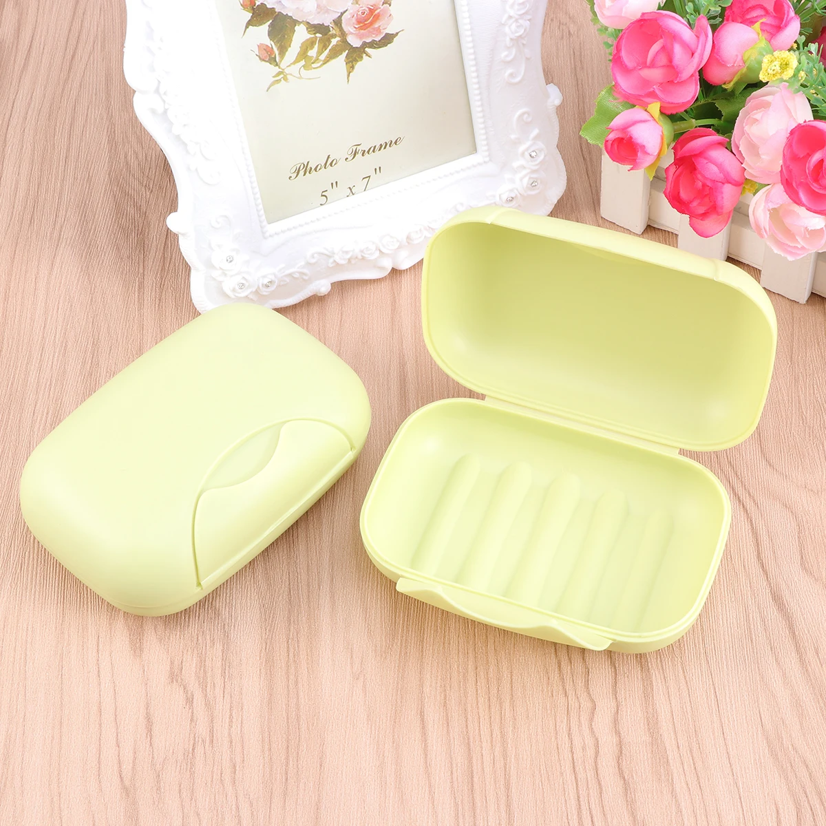 

Portable Soap Box Case Large Holder Container Travel Leakproof for Bag Sponge Sealed Bar