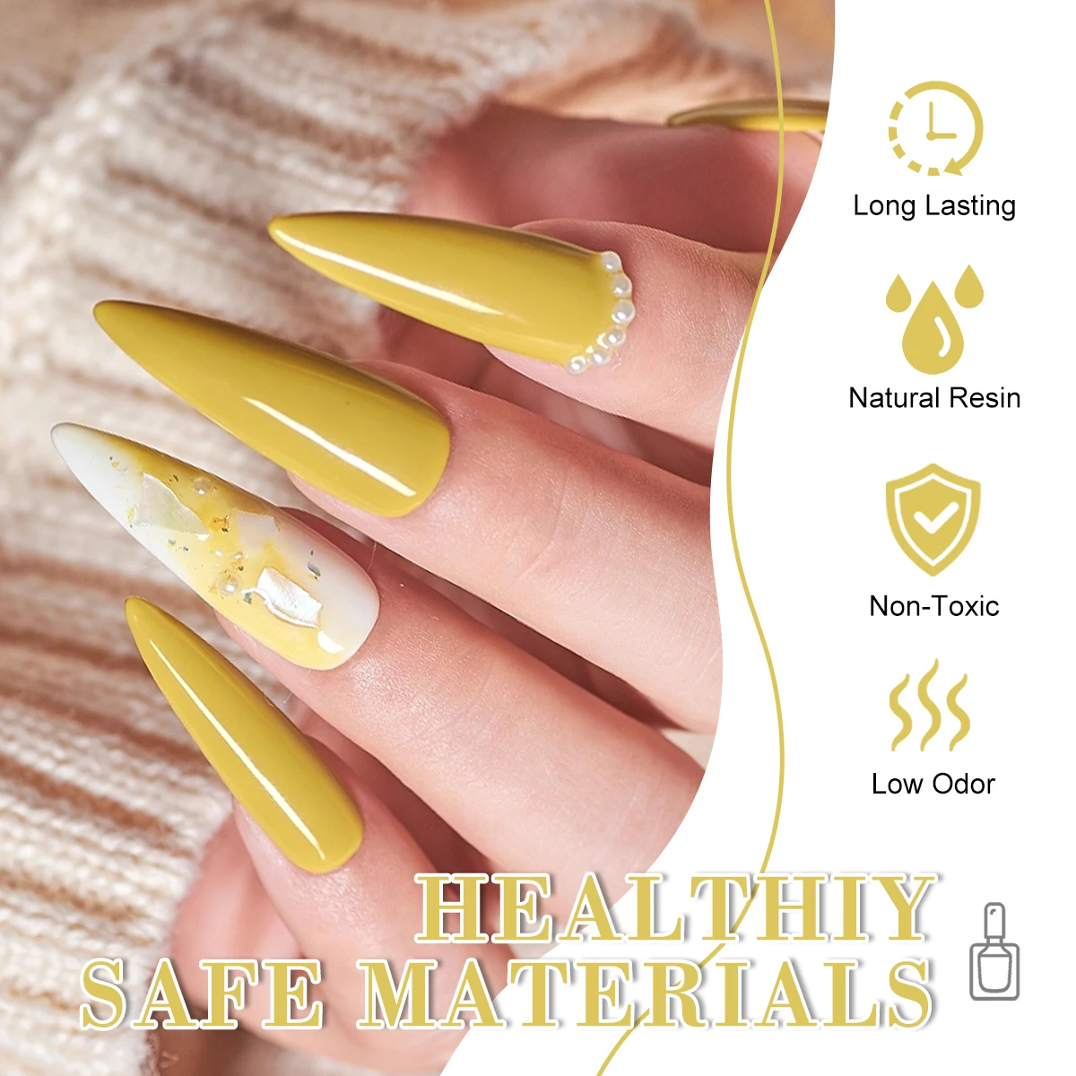 24-teiliges Gel-Nagellack-Set für Anfänger, 8-ml-Glitzer-UV-Kunstgel mit Grundlack, Decklack und mattem Decklack für Maniküre-Salon-Kunst