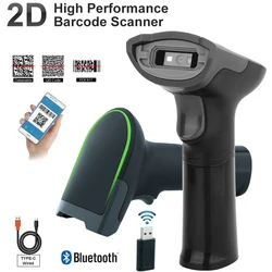 Kefar 2D Hoge Prestaties Bluetooth Bedrade En Draadloze Barcode Scanner Voor PDF417 Qr Barcode Reader Ondersteuning Mobiele Ipad Logistieke