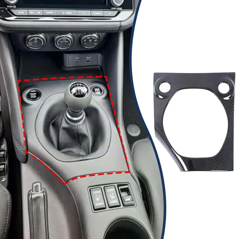 

Для Nissan 400Z настоящая рама центрального управления из углеродного волокна, декоративная рама (ручная коробка передач), автоаксессуары