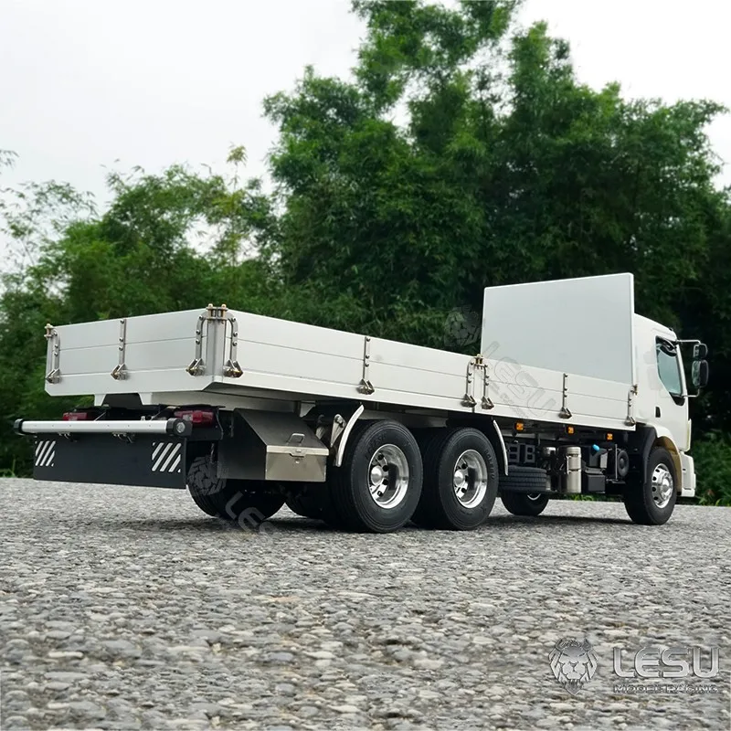 LESU 1/14 VM 6X4 RC 플랫베드 트럭 모델카 타미야 라이트 시스템 야외 RC 중장비 장난감 선물 TH20427