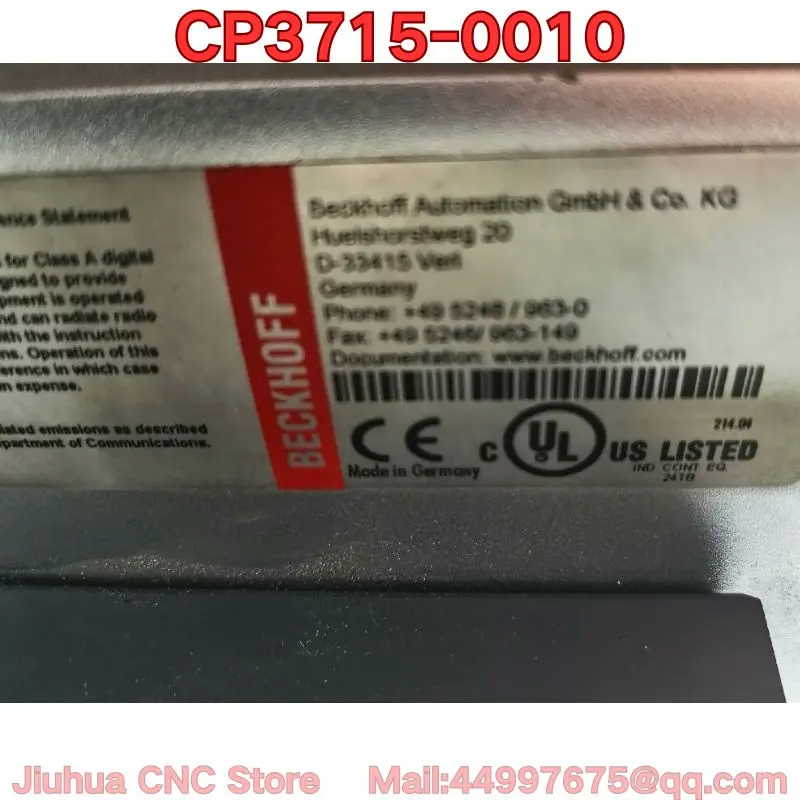 Second-hand CP3715-0010 touch screen function test normally requires negotiated price Latest prices for August 2026