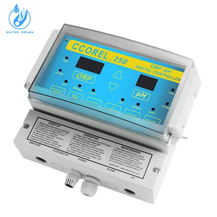 

Swimming Pool Equipment ORP/PH Digital Controller Water Quality Electric Automatic Monitor