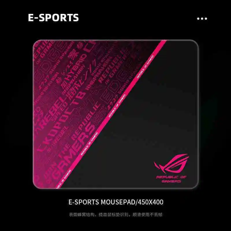 Customizable Glass Mouse Pad Gaming Pad Smooth Frosted Surface Waterproof Desk Tempered Multiple 450x400MM Large Size Optional