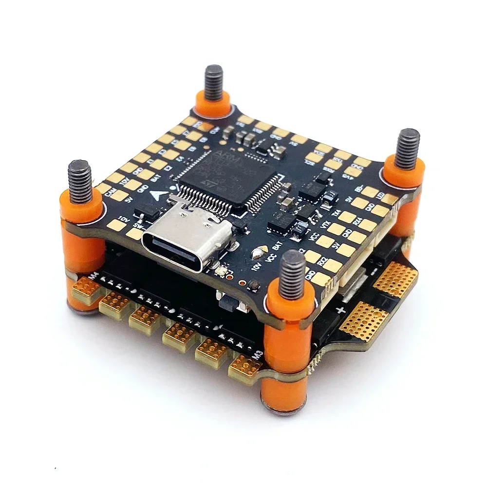 SkyDElF722 Stacks F7 V2 Flight Controller 3-6S Lipo OSD Dual BEC 5V 3A / 9V 2.5A Betaflight W/ 45A/ 60A ESC 30x30mm For RC FPV D