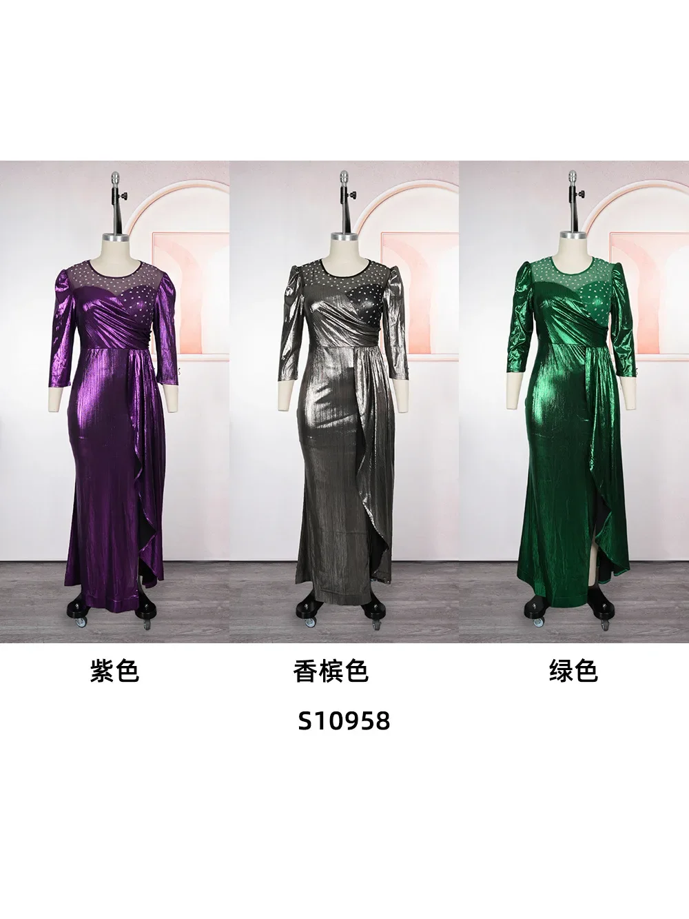 فساتين أفريقية أنيقة للنساء 2026 ملابس أفريقيا الجديدة مقاس كبير فستان طويل لحفلات الزفاف التركية Dashiki أنقرة ملابس رداء