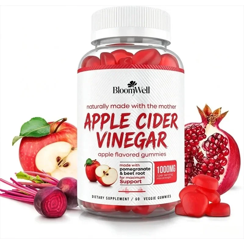 Apple Vinegar ACV Soft Candy Cleanses Intestinal Metabolism Health Support