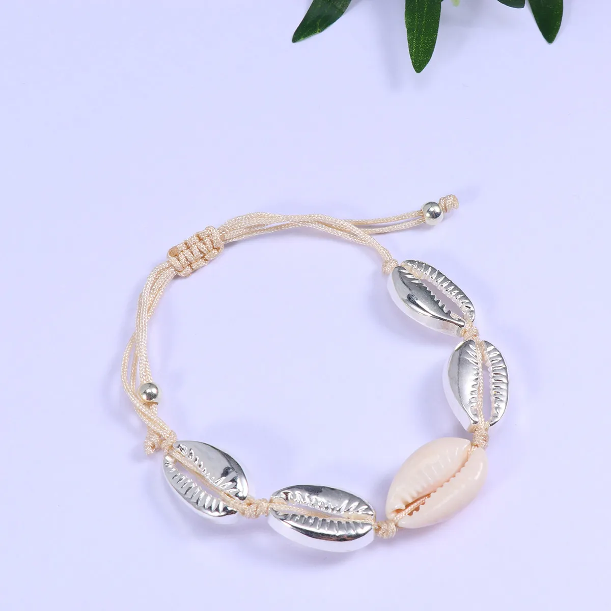2Pcs Shell Choker Necklace Bracelet Set for Women Premium Alloy Beach Wedding Birthday Gift Elegant Daily Wear Fade Resistant