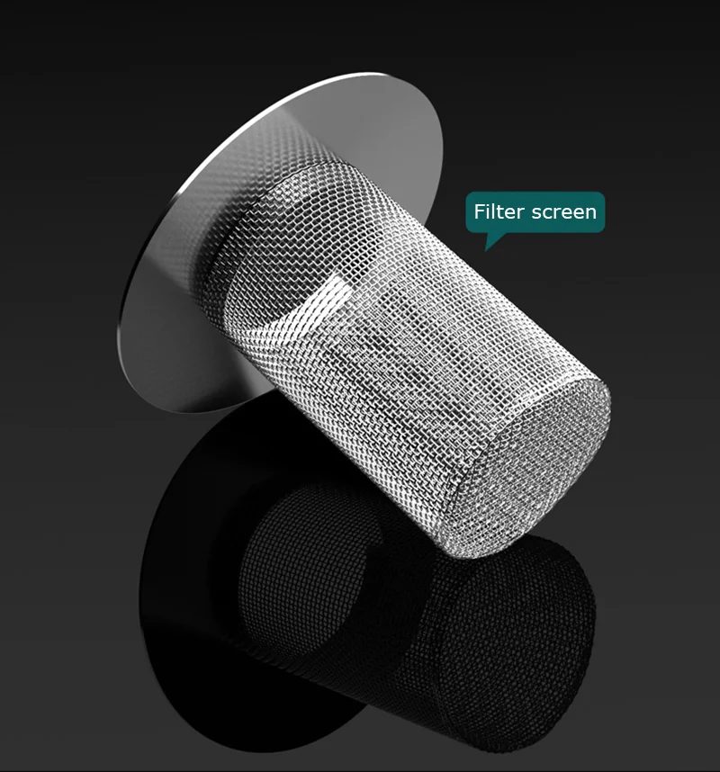 Multifunction Stainless Steel Drain Mesh Filter Kitchen Sink Anti-clog Strainer Bathroom Bathtub Hair Catcher Shower Drains Net image 3