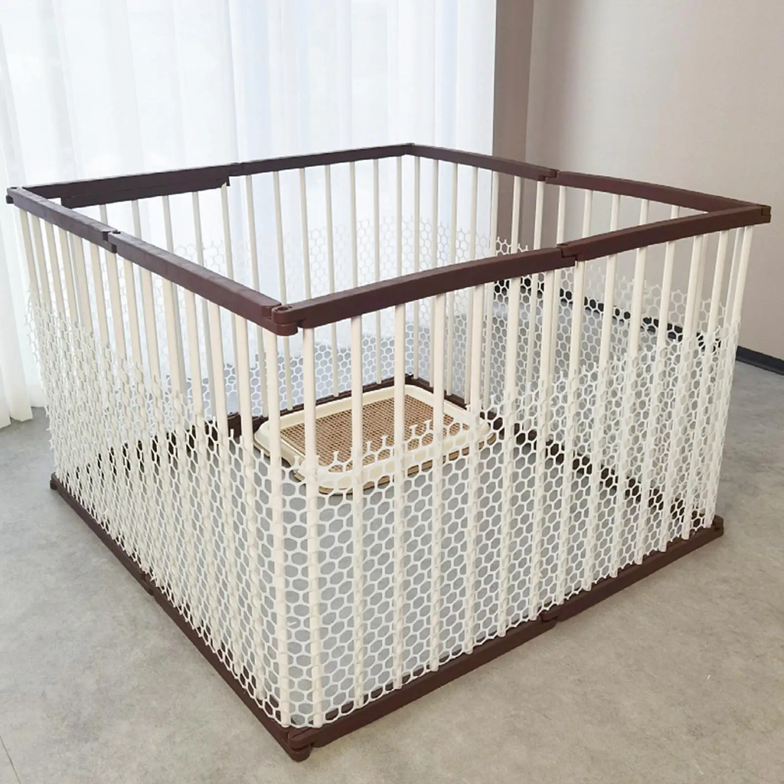 Fence Mesh,Chicken Wire Mesh,Semi Permanent Chicken Wire Mesh Roll,Wire for Construction,deer,Animal Outdoor