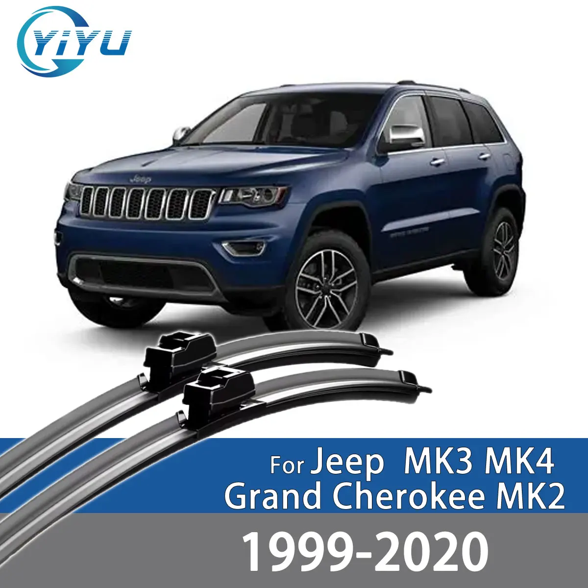 

2 шт. автомобильные передние щетки стеклоочистителя для Jeep Grand Cherokee MK2 MK3 MK4 1999-2020, аксессуары для лобового стекла