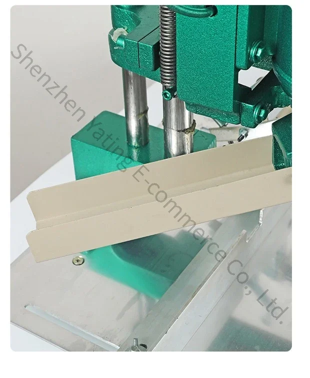 1pc 210A Electric Single Hole Punching Machine Hang Tag Data Loose Leaf Book Binding Punching Machine