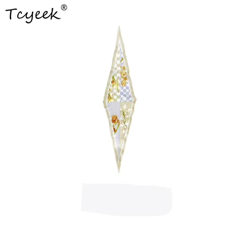 

Tcyeek, 100%Mulberry Silk Original Design Scarf, Flower Printed, Women French Headband Scarf, Mom's Gift 2024 Summer A43346QM