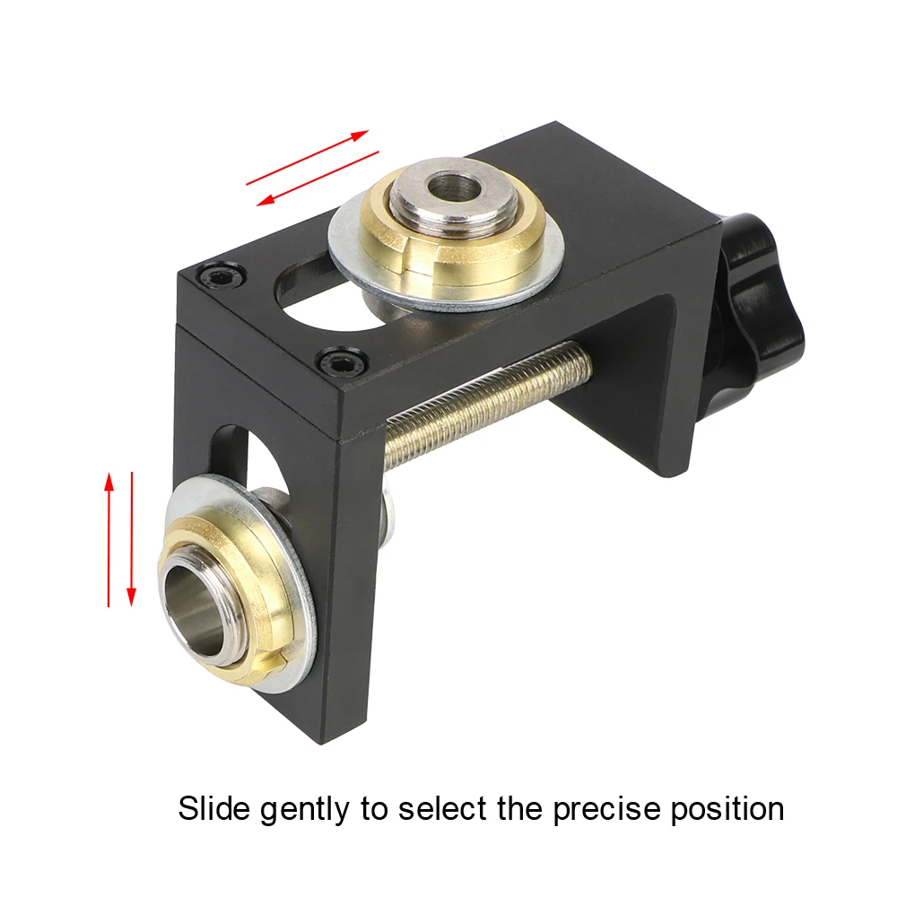 

С сверлом 8/15 мм, регулируемый деревообрабатывающий карманный джиг-перфоратор, инструменты, дюбельный зажим 3 в 1, локатор направляющих для сверления