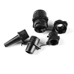 Inflatable Boat Air Valve Adaptor Tire Compressor Converter Kayak Raft Mattress Airbed Rowing Boat Air Valve Pump Connector Kit