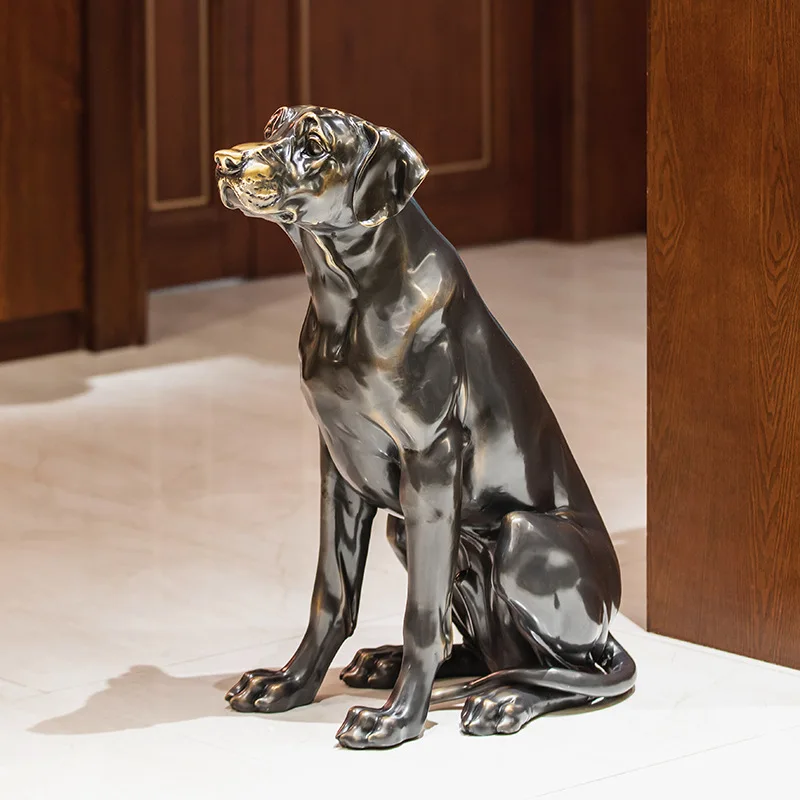 High-end light luxury hotel clubhouse lobby entrance staircase floor high-end decorative ornament