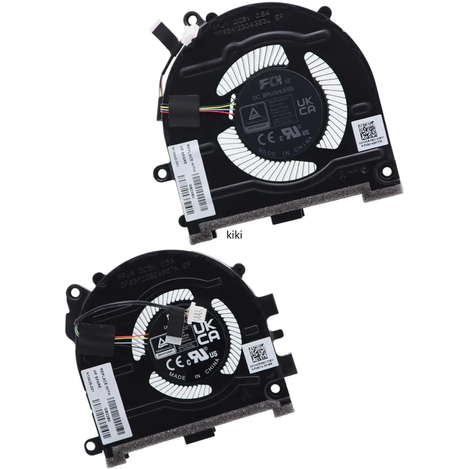 CPU GPU Cooling Fan N10439-001 Replacement for HP Pavilion Plus 14-EH 14T-EH000 14-EH1299NR 14-EH0025TU